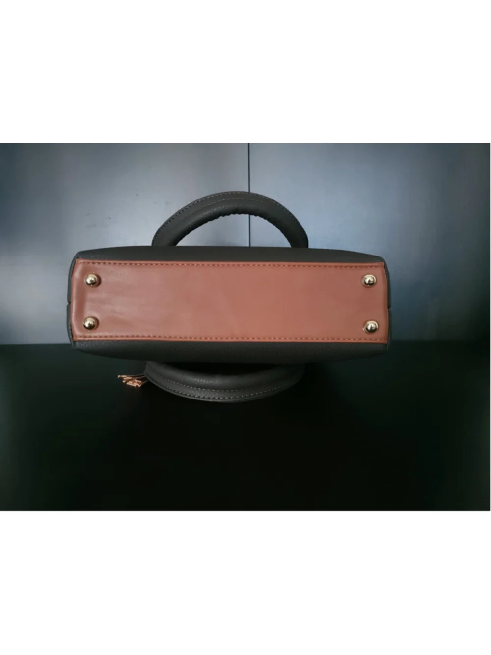Mexican Hummingbird Embossed VEGAN Leather Handbag – Magenta Pink & Dark Brown
